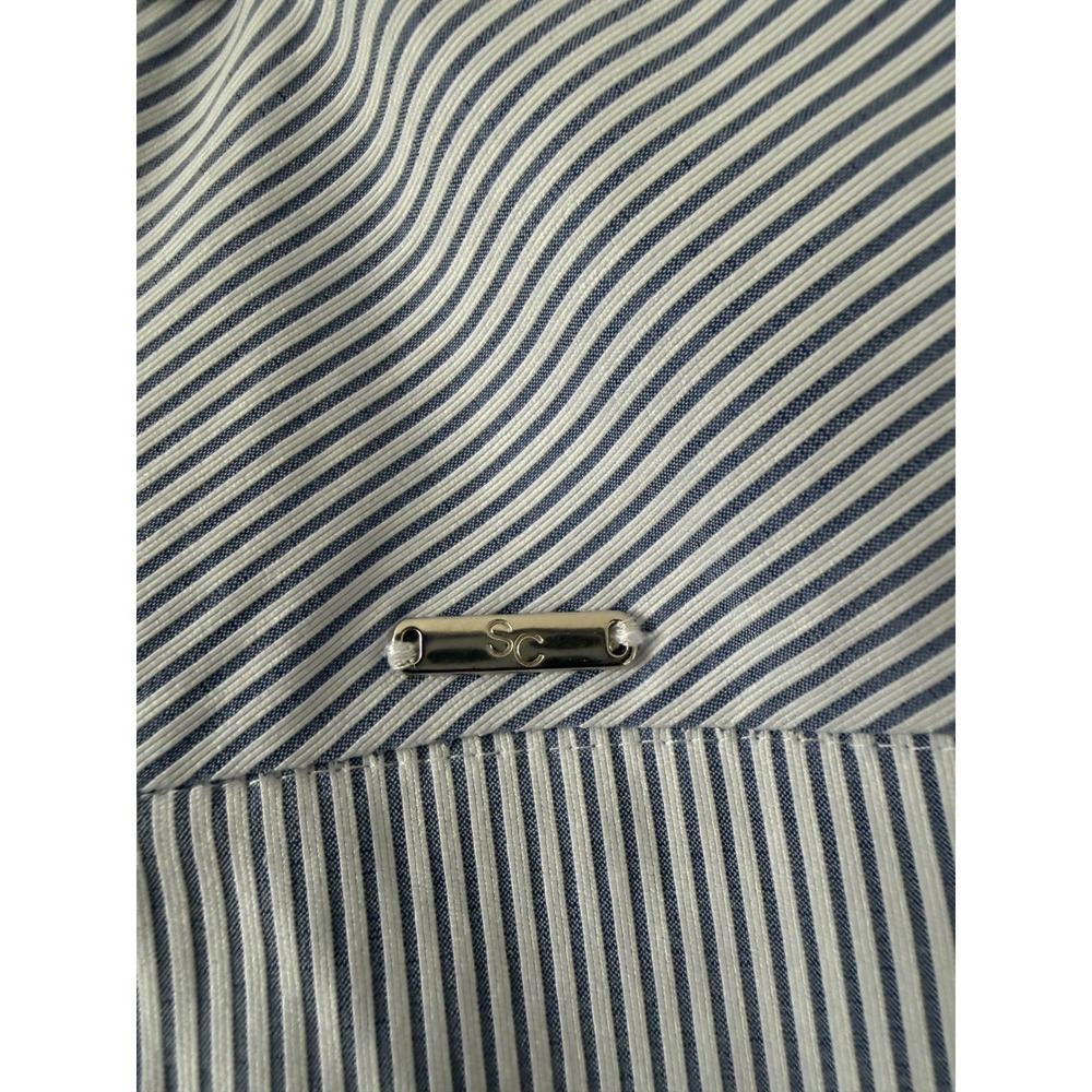 S.C. & Co. Sportswear Blue White‎ Pinstripe Skort Active Golf Tennis XXL - Picture 5 of 7